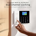 Wireless Home Alarm System 24-Piece Kit, WiFi/4G Alarm System for Home Security with Phone APP Alert (Door Sensor,Siren,Remote, Motion Detector) for Home, Apartment, Compatible with Alexa - Image 3