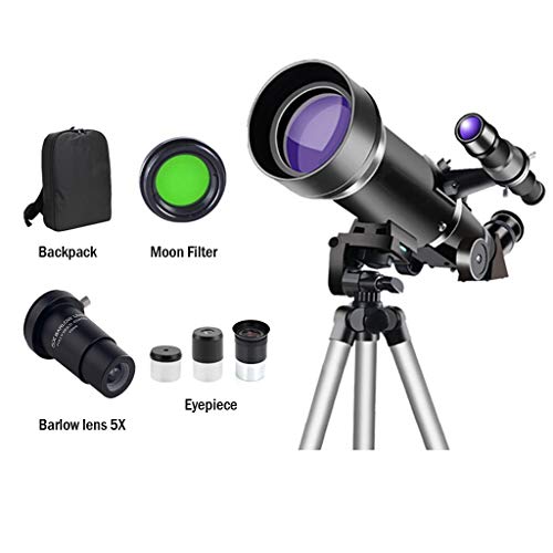 Telescopio Refractor 70-400 mm para principiantes miniatura 2