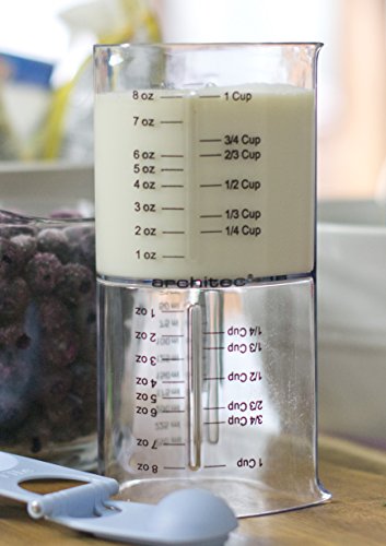 Architec Flipcup Measuring Cup, Reversible 1 Cup Measure For Wet And Dry Ingredients, Bpa-Free Plastic, Dishwasher Safe #TOP3