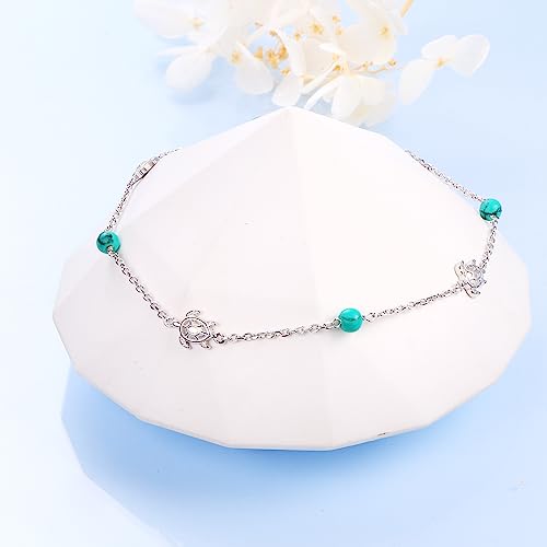 Image of Ladytree Bracelet for Women 925 Sterling Silver Cute Flying Bat /Blue Jay /Turtle /Bunny /Stingary /Octopus Charm Adjustable Bracelet Ocean Jewelry Gifts for Teen Girls Mother Wife Daughter Family