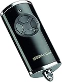 Hörmann Handsender HSE 4 BS Hörmann Handsender HSE 4 BS 868 MHz, Garagentorantrieb mit Chrom-Kappen, Maße, inkl. Schlüsselring 4511561