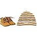 Timberland Crib With Hat Bootie (Infant/Toddler),Wheat,1 M US Infant