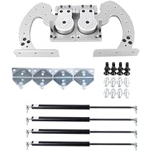 Butterfly Door Kit, 90 Vertical Doors Hinge Kit Lambo Car Door Hinges for Audi D0dge Ford Honda T0y0ta Nissan Chevrolet.