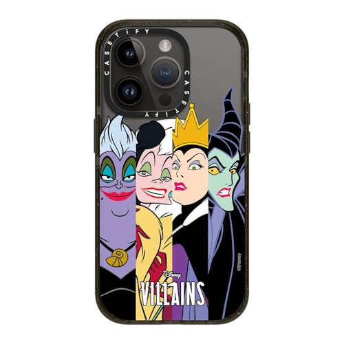 Coque iPhone 14 Pro antichoc CASETiFY Disney Magsafee noire - 3