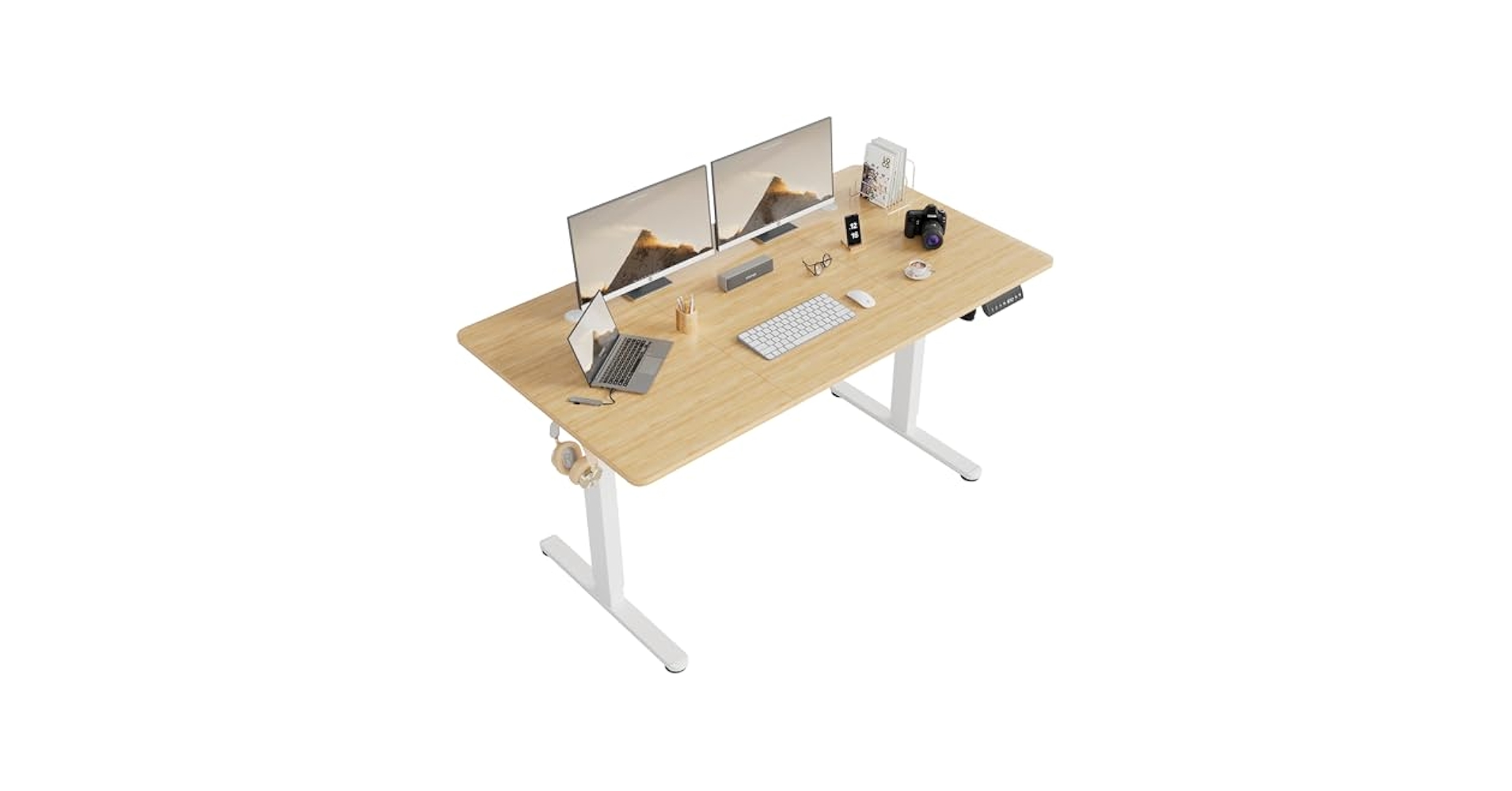 Alebert 電動式　昇降デスク(幅140cm*奥行70cm )美品 41xPottI9KL.jpg