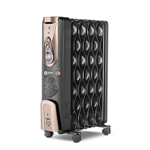 Orient Electric 9 Fin Oil Filled Radiator | 2400W | Advanced S- S...