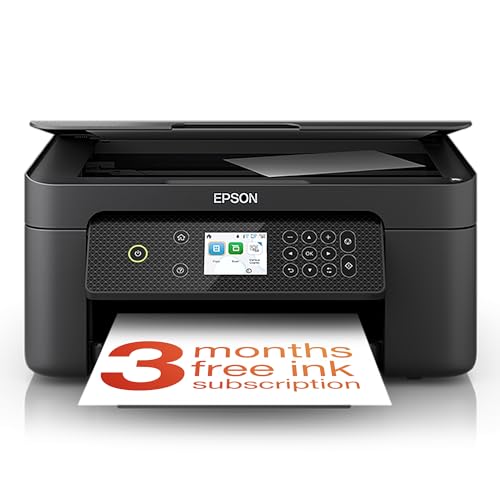 Epson Expression Home XP-4200 3-in-1 Ink Multifunction Printer Scanner Copier WiFi 1440dpi Duplex 2.4 Inch Display DIN A4 incl. 3 Months Readyprint Flex Trial