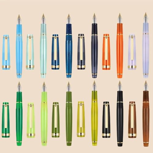 Stylo-plume pointe fine en résine pour vos notes de cours et réunions - 2