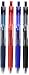Uni-ball Signo RT Rubber Grip & Click Retractable Ultra Micro Point Gel Pens -0.38mm-black,Blue,Red,Blue Black Ink-Each 1 Pen- value Set of 4 (With Our Shop Original Product Description)