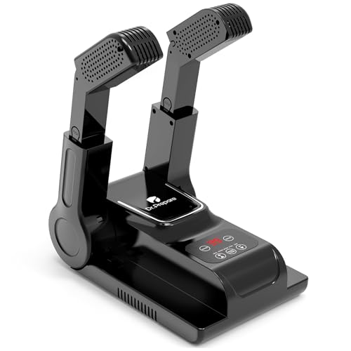 Dr.Prepare Secador de Zapatos Eléctrico con Ozono 3 Modos y Temporizador para Calzado de Cuero,...