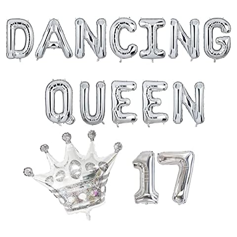 dancing 17 balloons silver Cover