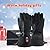 Battery Heated Gloves for Men Women, Rechargeable Electric Ski Touchscreen Gloves, Winter Hand Warmer for Cycling Motorcycling Hunting Hiking