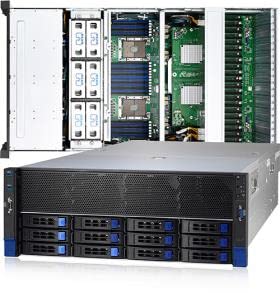 Tyan B7119F83V8E4HR-2T-NS 4U Server DP Xeon Scalable LGA3647 DDR4 (8) 3.5