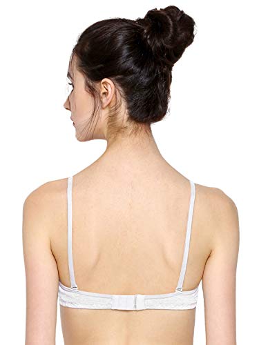 Image of SONARI 0015 Women's Light Padded Cotton Bra | Wire-Free, Medium Coverage, Sewn-in Bump for Natural Lift