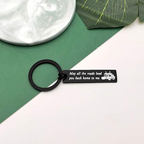 image for Vadaka Truck Driver Gift Keychain Trucker Jewelry Gift Keychain New Bu