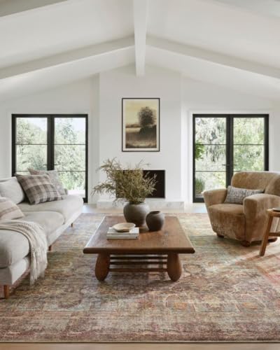 Loloi Amber Lewis Georgie Jade/Sunset 8'-4" x 11'-6" Area Rug