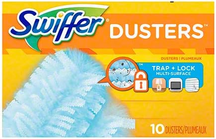 P&G Swiffer Duster 180 Unscented Refill - 4 Boxes of 10