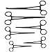AAProTools Tactical Black Hemostat Set 5