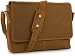 Produktbild TALED Umhängetasche Leder für Herren Damen - Echtleder Laptoptasche 15.6 Zoll, Leder Aktentasche Messenger Bag, Vintage Ledertasche mit Schultergurt, Herrentasche Schultertasche, Lehrertasche,Braun