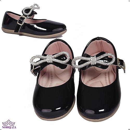 Sapatilha Infantil Menina Sapatinho Feminino Dama Boneca Tamanho:26;Cor:Preto