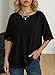 Dokotoo Womens Short Sleeve Tops Summer Casual Oversized Tshirts Lace Off The Shoulder Basic Tee Shirt 2026 Fashion Clothes Black 1X