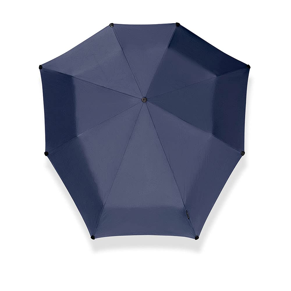 SENZ ° mini składana burza umbrella midnight blue, niebieski (midnight blue), ONE SIZE