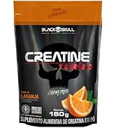 Creatine Turbo - 150g - Refil - Laranja - BlackSkull - Creatina Monohidratada em pó, com carboidr...