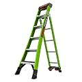 Little Giant Ladder Systems 13906-071 King Kombo 3-in-1 Ladder, 6 Ft, Green