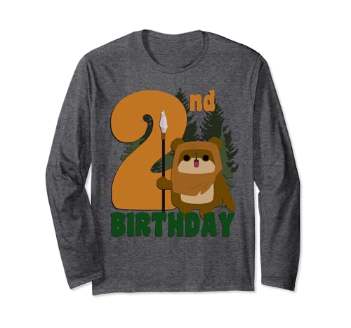 T-shirt Ewok Star Wars 2 ans vêtement d'anniversaire anti-irritation