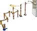 Produktbild HABA 303968 - Kugelbahn  Master Construction Kit | Großes Kugelbahn-Set mit vielen Effekten | Bausystem mit unterschiedlichen Aufbaumöglichkeiten | Holzspielzeug ab 4 Jahren
