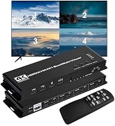 Amazon.co.jp: HDMI 画面切り替え器 8x1 1080p 画面分割切替器 8入力1