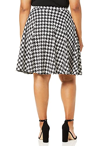 Star Vixen Women's Knee Length Full Skater Skirt2