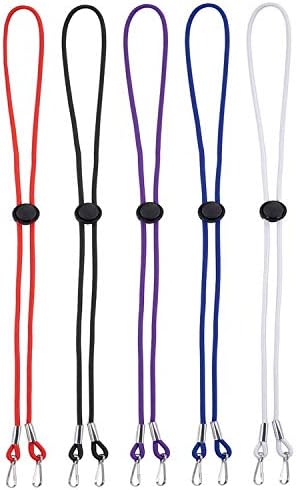 DmHirmg Strap Extenders,Lanyard for Face Cover, Comfortable Neck Strap for Earloop Safety Oral Covering,Facemasks Lanyard for School Outdoor Sport, Handy Convenient Safety Cover (Mixed Color)