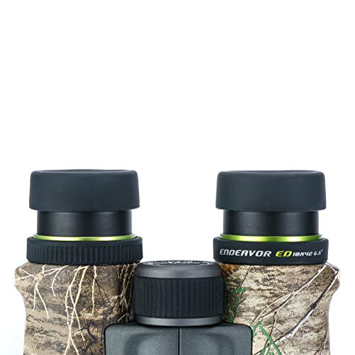Vanguard Endeavor Ed 10X42 Binoculars With Ed Glass, Waterproof & Fogproof, Realtree Edge Camo #TOP4