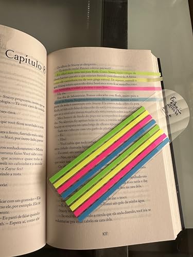 Marcador de linhas-160 sticky notes multicoloridas