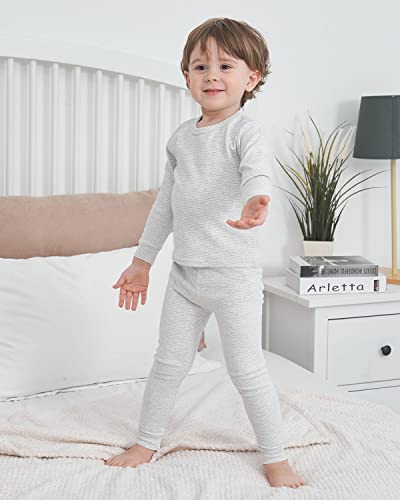 Image of Enfants Cheris Toddler Pajamas Girls Boys Warm Cotton Pjs for Kids, 24M-6T