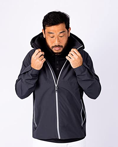 Image of Cutter & Buck Men's Vapor Water Repellent Stretch Mens Full Zip Rain Jacket