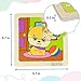 Bimi Boo 6-Sets of Wooden Animal Puzzles for Toddlers 1-3 - Preschooler Montessori 4-Pieces Jigsaw Puzzle Sets - STEM Educational Learning Wooden Toy for Babies (4 Pcs Per Set, 6 Sets)