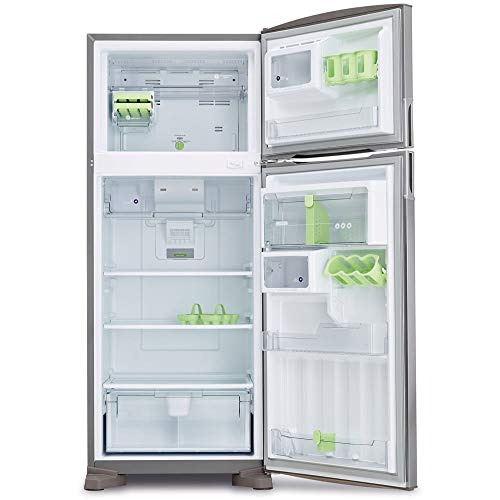 Geladeira Consul Frost Free Duplex 405 litros cor Inox com Filtro Bem Estar 110V