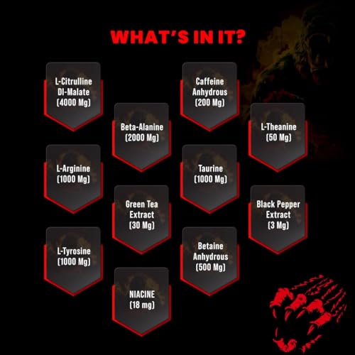 Image of Bigmuscles Nutrition Karnage Pre workout [60 Servings, Arctic Blast] | Pre-workout Supplement Supports to Improve Focus, Strength, Energy and Pump, Banned Substance Tested, Dope Free, 300g