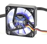 Lautstärke 14 dB(A) Noiseblocker Gehäuse-Lüfter BLACK Silent Fan XM2 40mm Retail