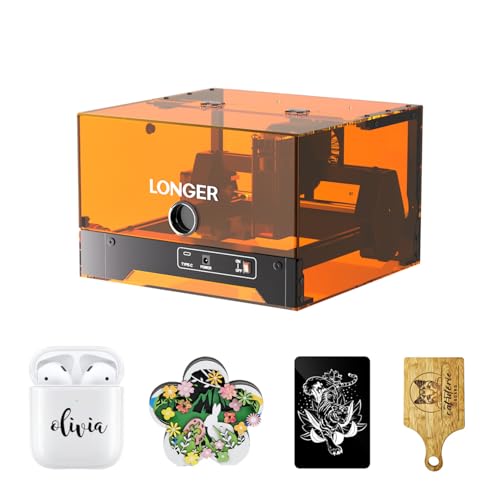 Image of LONGER Ray5 Laser Engraver and Cutter Machine, 2W for Diode Laser Engraver Cutting Machine, Fast Heat Dissipation with Aluminum Plate for Table-Protecting, 400 * 355mm