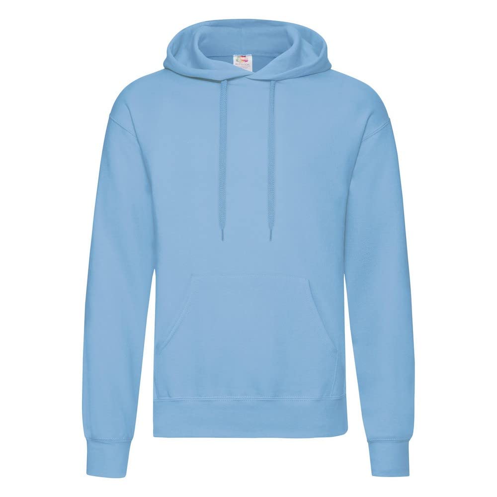 Fruit Of The Loom - Men's Basic Hoodie - Blue - XL