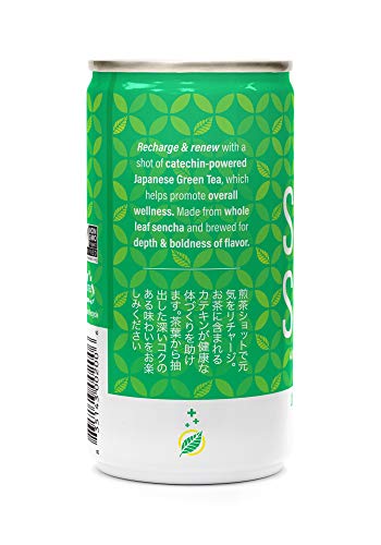 Ito En Sencha Shot, Japanese Green Tea, 6.4 Ounce (Pack Of 30), Unsweetened, Zero Calories #TOP1