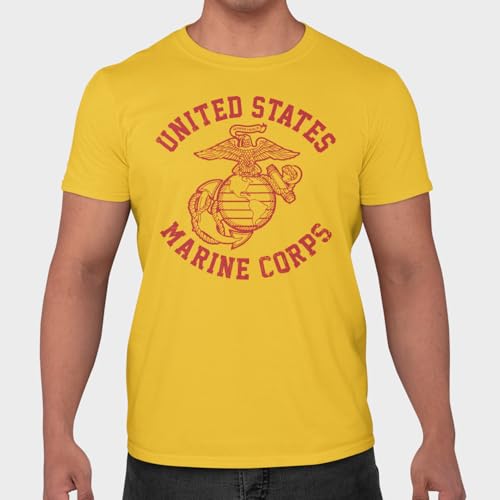 US Marine Corps Shirt for Men | 100% USA Cotton, Crewneck Marines Shirt | US Marine Corps Apparel2