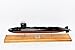 USS Bluefish SSN-675 Submarine Model, US Navy, Scale Model, Mahogany, Sturgeon Class