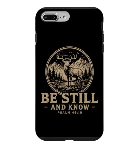Be Still And Know Psalm 4610 �R�̐M�̎� �X�}�z�P�[�X iPhone 7 Plus/8 Plus �p