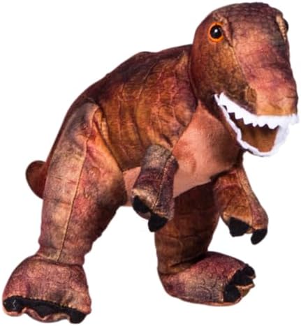 Rex The T-Rex - Peluche de dinosaurio de 8 pulgadas, dinosaurio Triceratops grande, regalos para Halloween, niños