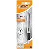 BIC vulpen X-pen CHROME, medium, zilver Blister à 1 Stück grijs