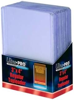 Ultra Pro 3X4 Clear Regular Toploader - 25ct